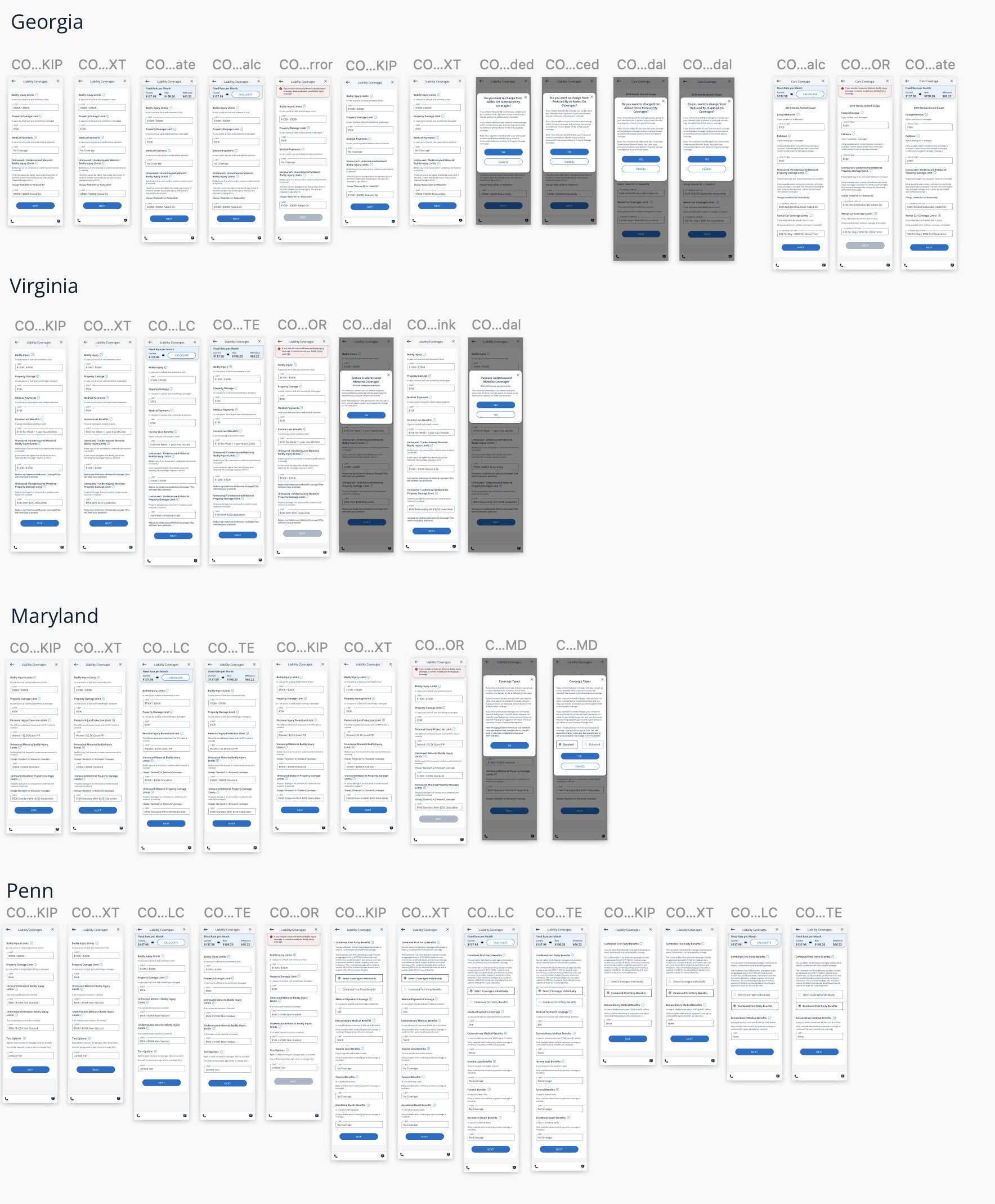 Coverage Endorsements