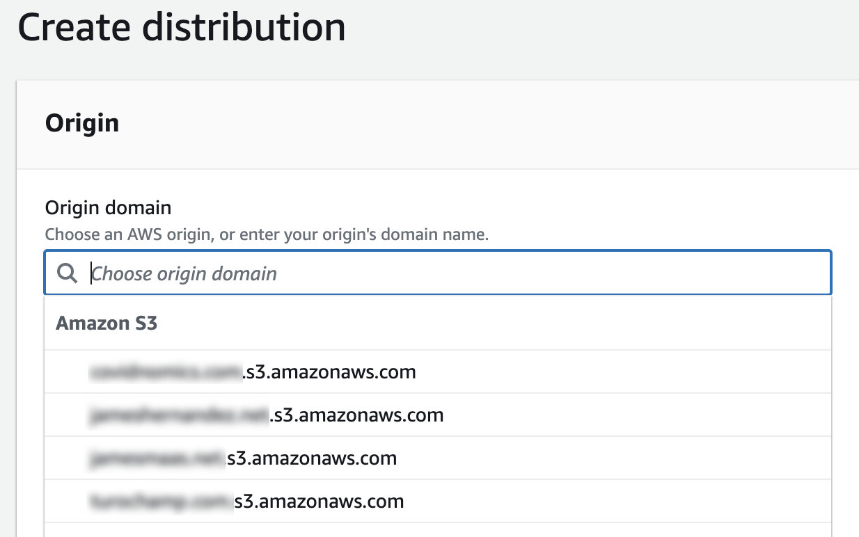 Create Distribution